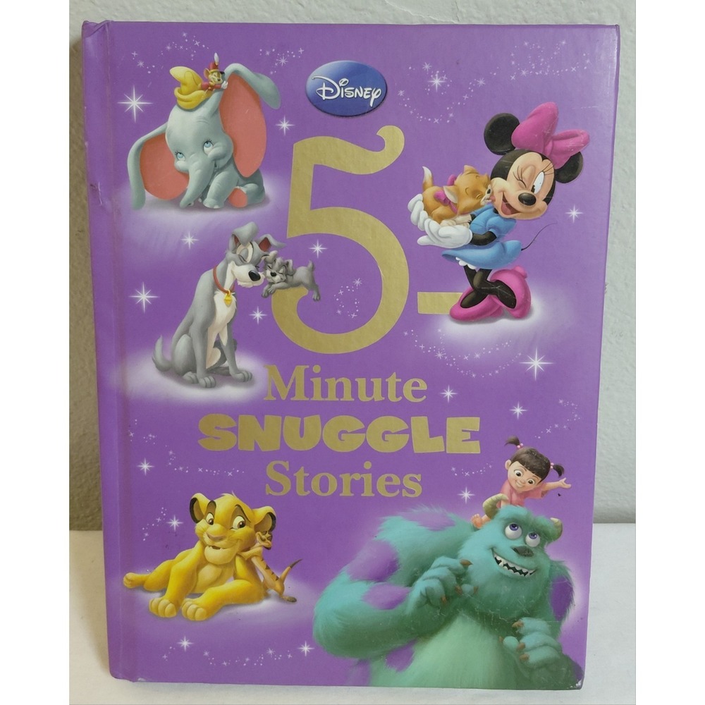 Disney 5-Minute Snuggle Stories Hardcover Children's Storybook Disney Press 2013